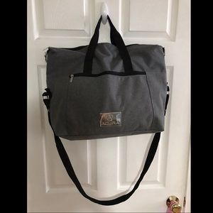 Acura over the shoulder bag Gray Black